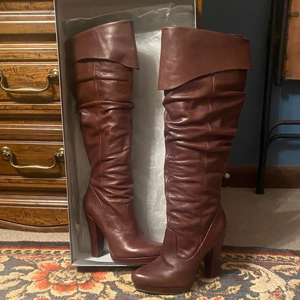 Jessica Simpson Knee-High Leather Boots